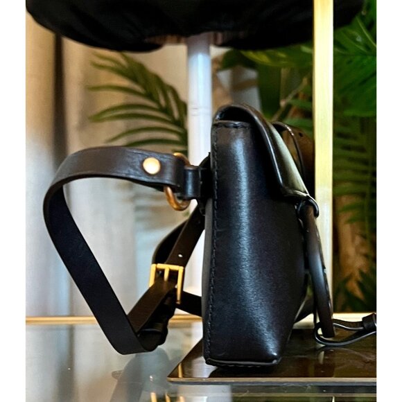 Authentic Tory Burch Black Miller Belt Bag - Picture 5 of 12